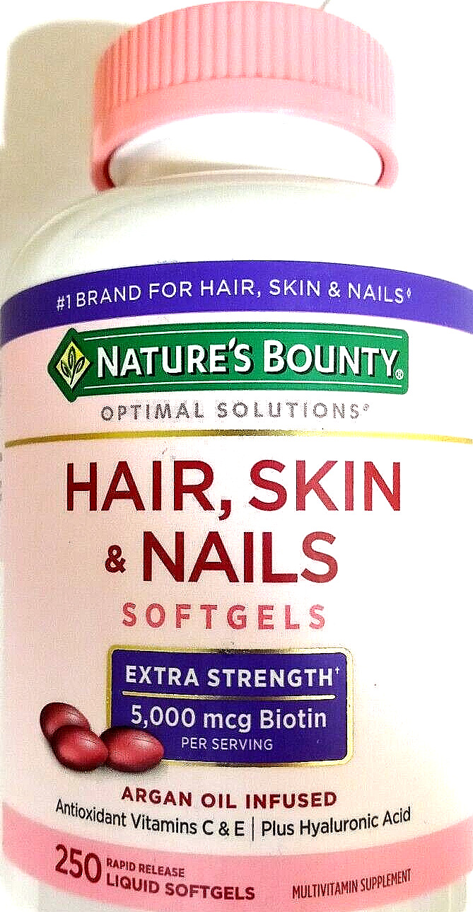 Nature's Bounty Hair, Skin & Nails Tablets